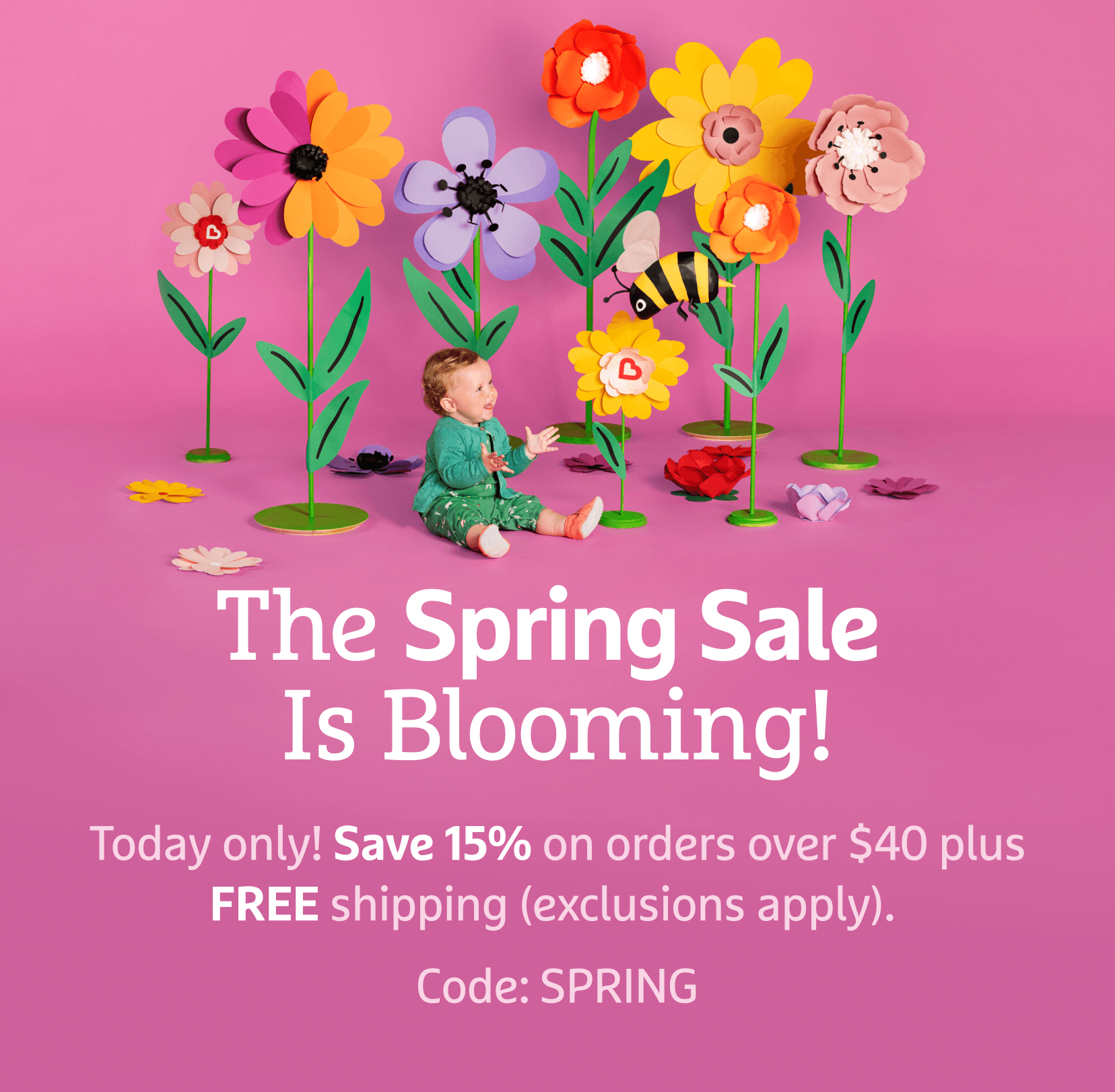 The Spring Sale is Blooming